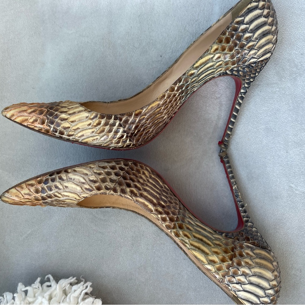 So KATE Alligator Skin - CHRISTIAN LOUBOUTIN PUMPS 37 1/2